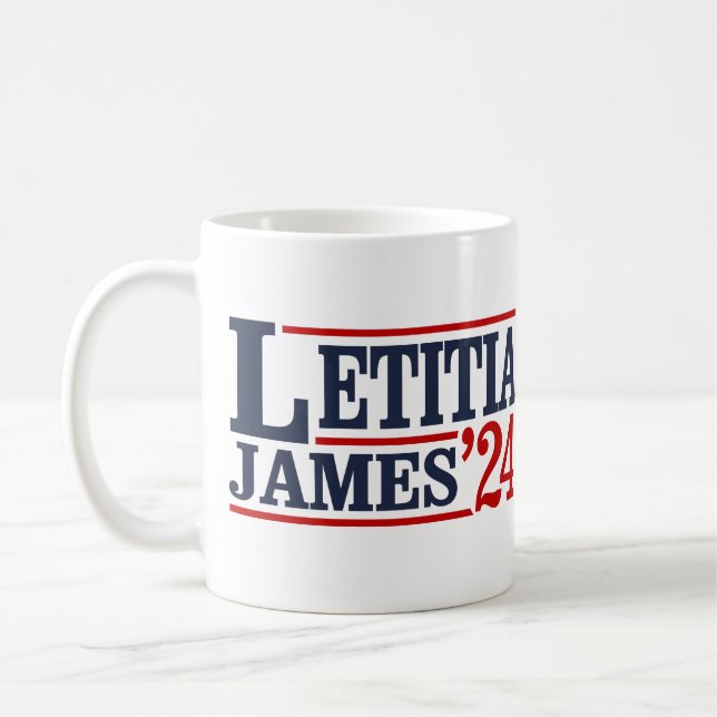Caneca De Café Letitia James 2024 (Esquerda)