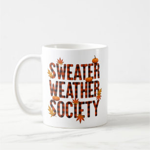 Caneca De Café Letra de Xadrez da Sweather Society