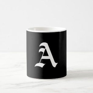 Caneca De Café Letra do alfabeto A,