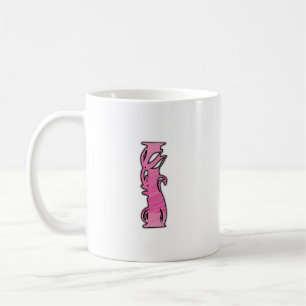 Caneca De Café Letra do Alfabeto I