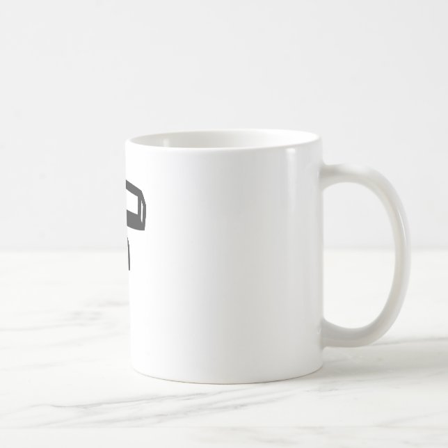 Caneca De Café Letra F (Direita)