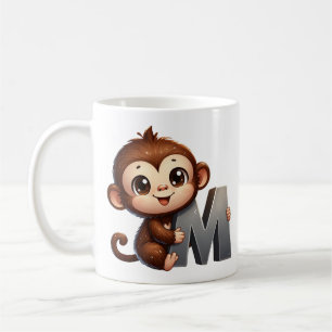 Caneca De Café Letra M como Money Classic Mug, 325 ml