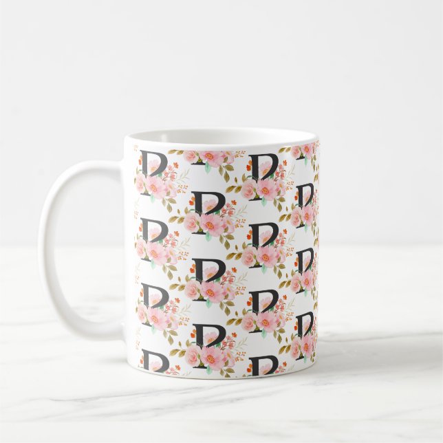 Caneca De Café Letra P (Esquerda)