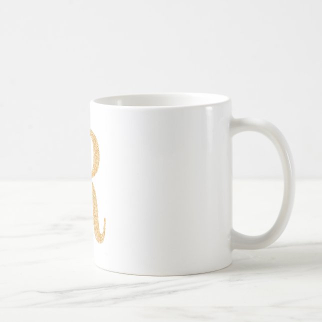 Caneca De Café Letra r (Direita)