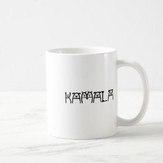 Caneca De Café Letras de Cachorro Kamala Positivo Mamãe Cachorro