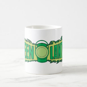 Caneca De Café Letras verdes 1 da lanterna
