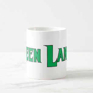 Caneca De Café Letras verdes 2 da lanterna