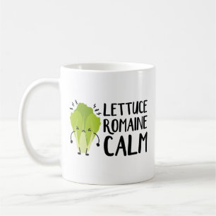 Caneca De Café Lettuce Romaine Calm