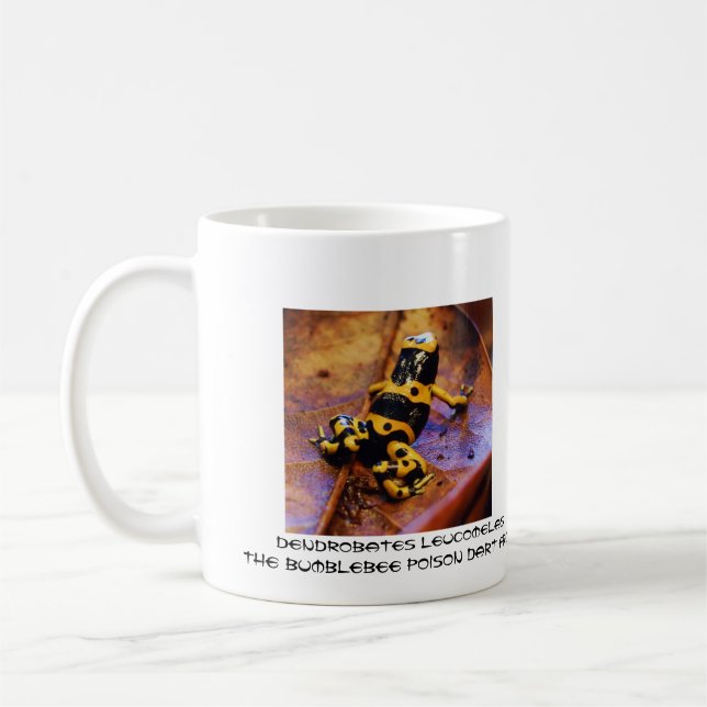 Caneca De Café Leucomelas de Dendrobates (Esquerda)