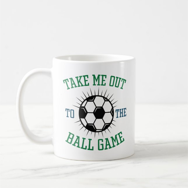 Caneca De Café Leva-Me Ao Jogo Da Bola (Esquerda)