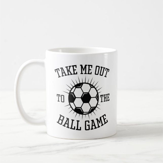 Caneca De Café Leva-Me Ao Jogo Da Bola (Esquerda)