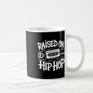 Caneca De Café Levantado Na Velha Camisa C De Salto De Rap De Gra