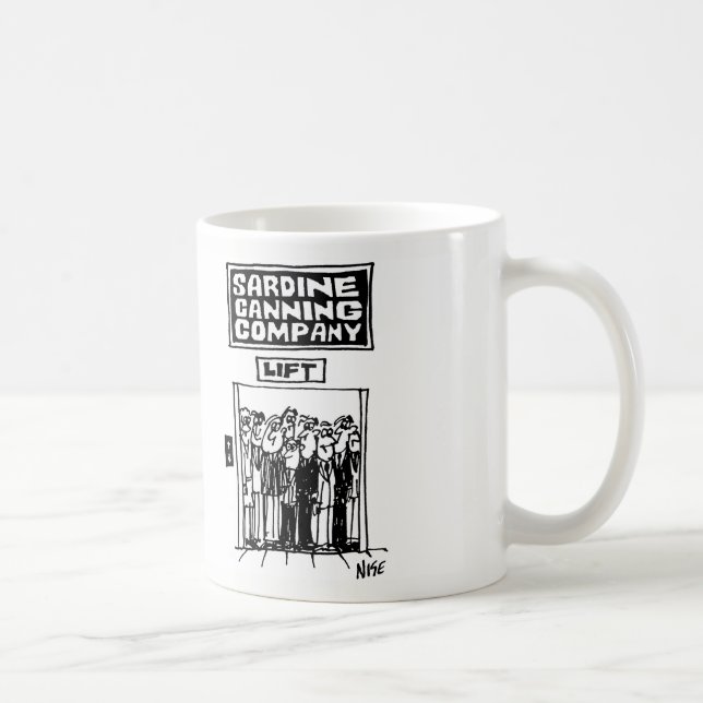 Caneca De Café Levantamento da empresa de conservas de peixe (Direita)