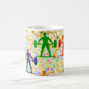 Caneca De Café Levantamento de peso
