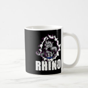 Caneca De Café Levantamento de Peso da Malhação Rhino legal
