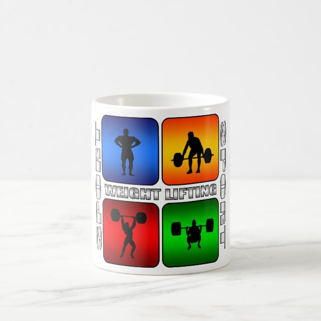 Caneca De Café Levantamento de Peso Espetacular (Centro)