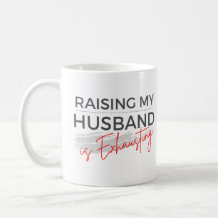 Caneca De Café Levantar O Meu Marido Está Exaustando Esposa Encan