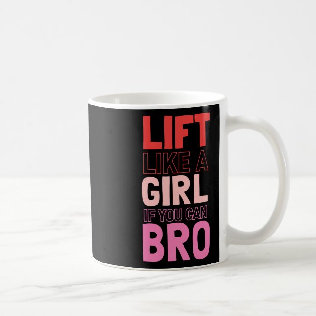 Caneca De Café Levante Como Uma Rapariga Se Puder Bater - Wei De  (Direita)