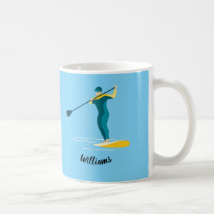 Caneca De Café Levante o Paddleboarding