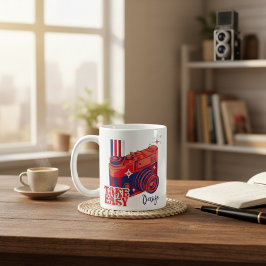 Caneca De Café Leve a câmara retrô fácil