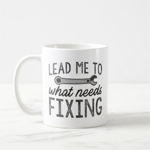Caneca De Café Leve-Me A Que Necessita Correção