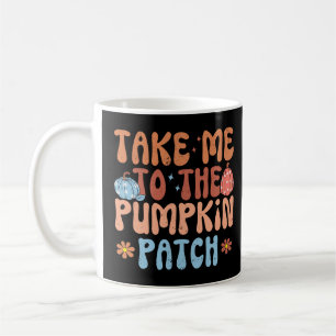 Caneca De Café Leve-me ao Pumpkin Patch