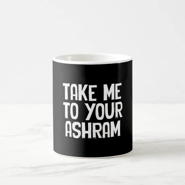 Caneca De Café Leve-Me Ao Seu Ashram (Centro)