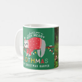 Caneca De Café Leve natalícia, brilhantes crianças divertidas e c