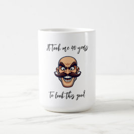 Caneca De Café Levei 40 anos para parecer tão engraçado