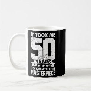 Caneca De Café Levei 50 Anos Para Criar Esta Masterícula 50t