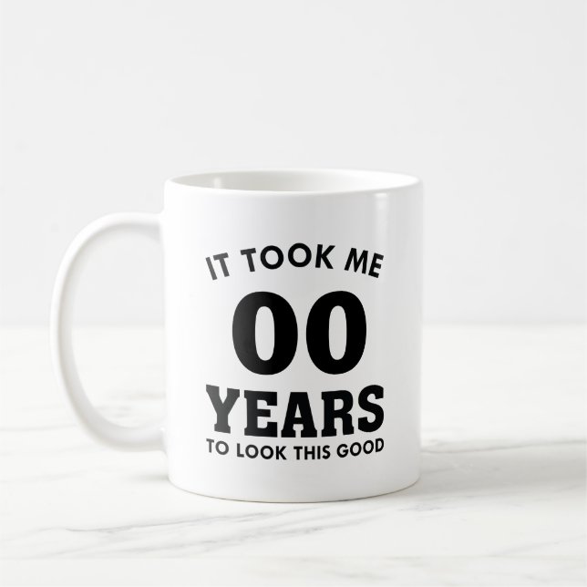 Caneca De Café Levei Anos A Parecer Bem (Esquerda)