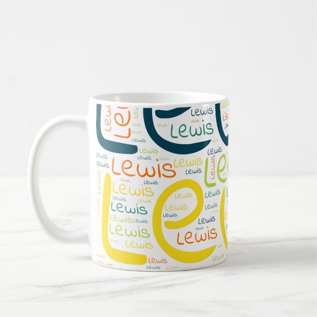 Caneca De Café Lewis (Esquerda)