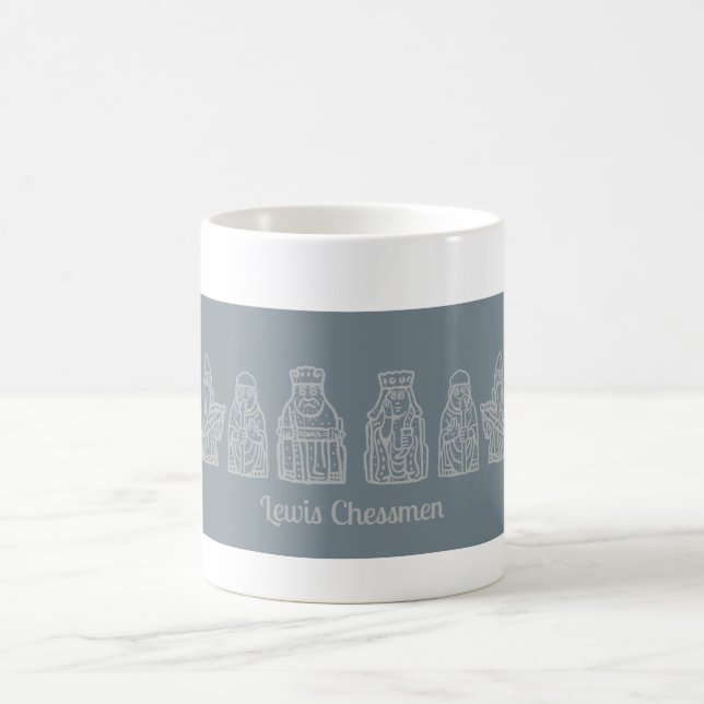 Caneca De Café Lewis Chessmen in the Frontline (Centro)