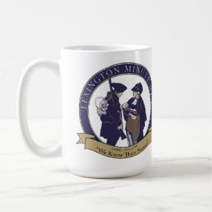 Caneca De Café Lexington Minute Men Mug