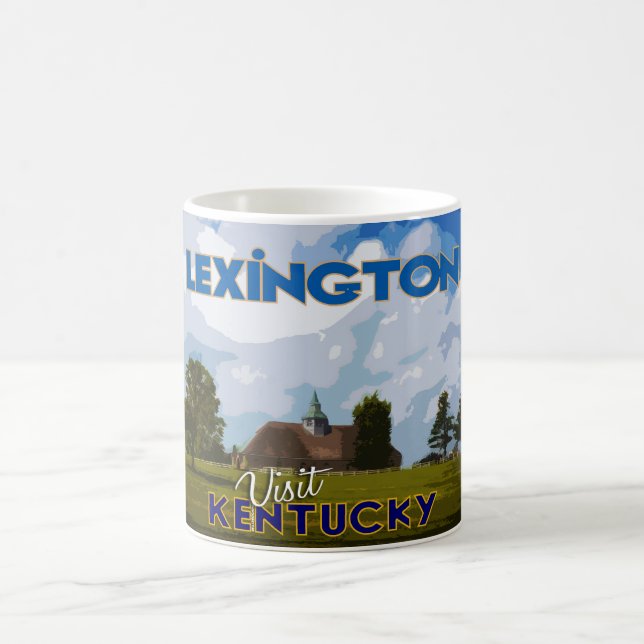 Caneca De Café Lexington, Visite Kentucky... (Centro)