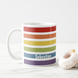 Caneca De Café LGBT - Cor Mudada Personalizada