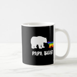 Caneca De Café Lgbt Papa Urso Pai Lésbica Gay Transgênero Biual