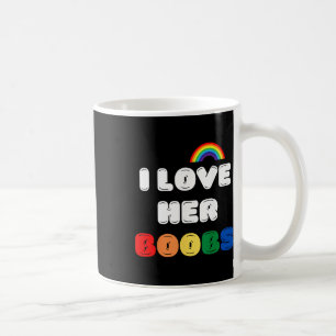 Caneca De Café Lgbtq+ Casais Lésbicas Combinando Cumprimento Eu A