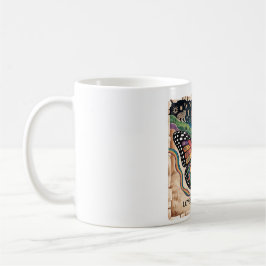 Caneca De Café LGBTQ Mayan Butterfly Mug | Rainbow Pride