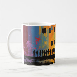 Caneca De Café LGBTQ somos todos humanos