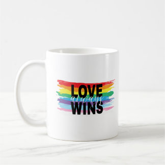 Caneca De Café LGBTQIA Love Sempre ganha Rainbow Pride Tank Top