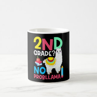 Caneca De Café Lhama Sem Problema da 2ª Série Humor de Professor 