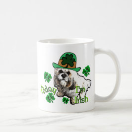 Caneca De Café Lhasa Apso St Patricks