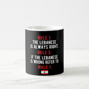 Caneca De Café Libanês Raízes Líbano Bandeira Patrimônio Liba