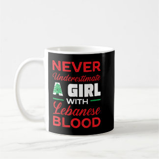 Caneca De Café Líbano Flag Beirut Lobnan Lover Libanesa Wom