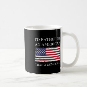 Caneca De Café Liberal I&#';d Preferencialmentes É Americana Que 
