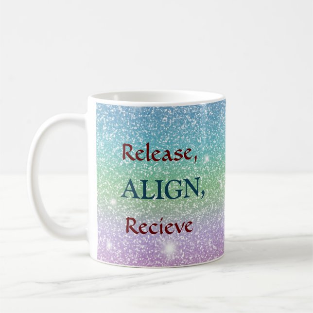 Caneca De Café Liberar, Alinhar, Reciver Mug (Esquerda)