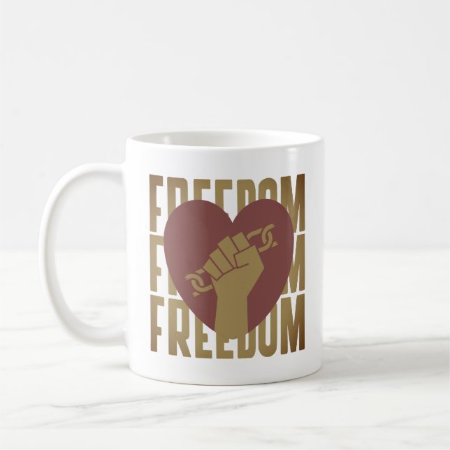 Caneca De Café Liberdade (Esquerda)