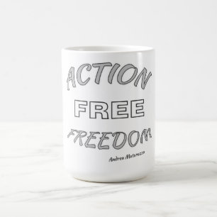 Caneca De Café Liberdade de ação