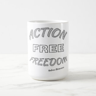 Caneca De Café Liberdade de ação